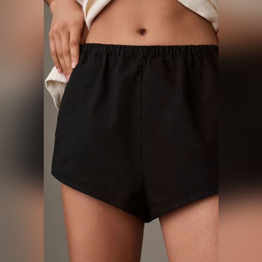 Anthropologie Linen Tap Shorts NWT Size XL - Picture 2 of 4